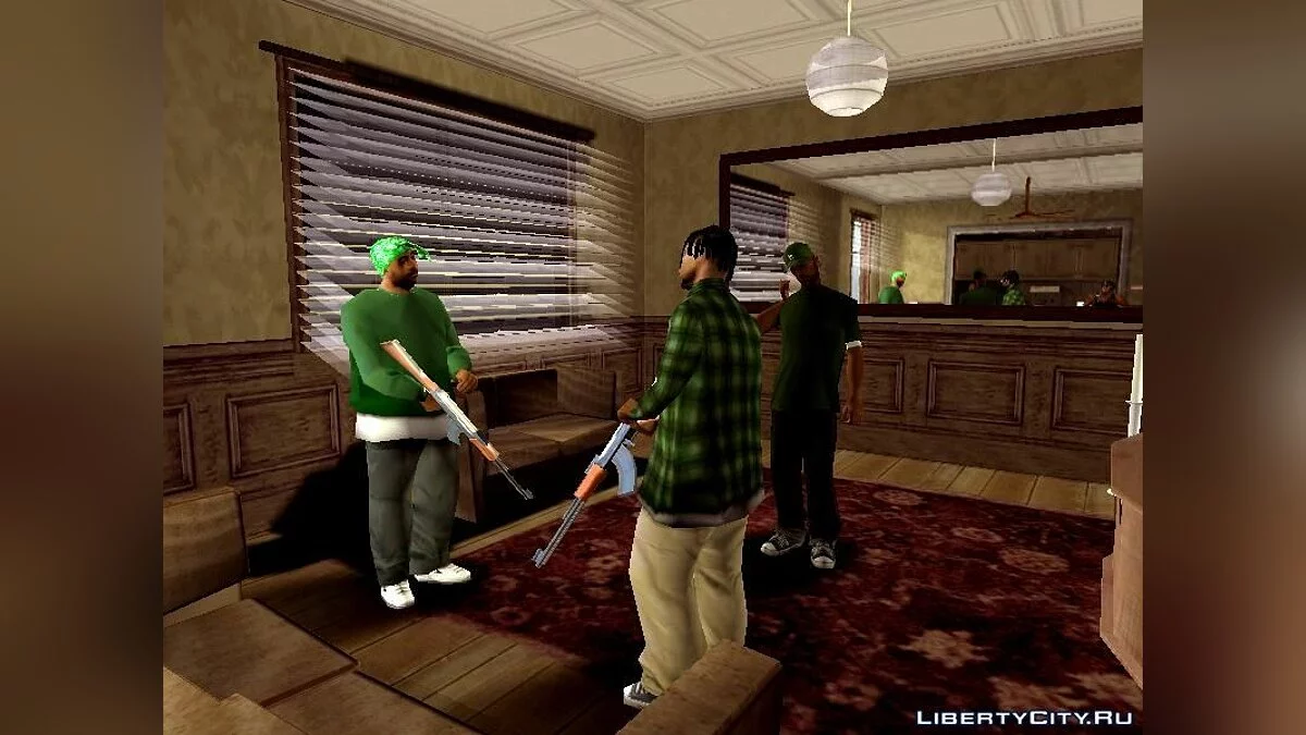 В гости к Свиту (плюс бонус) / GTA San Andreas