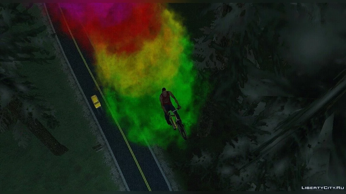 Bike Smoke / GTA San Andreas