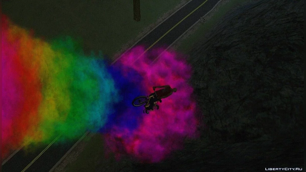 Bike Smoke / GTA San Andreas
