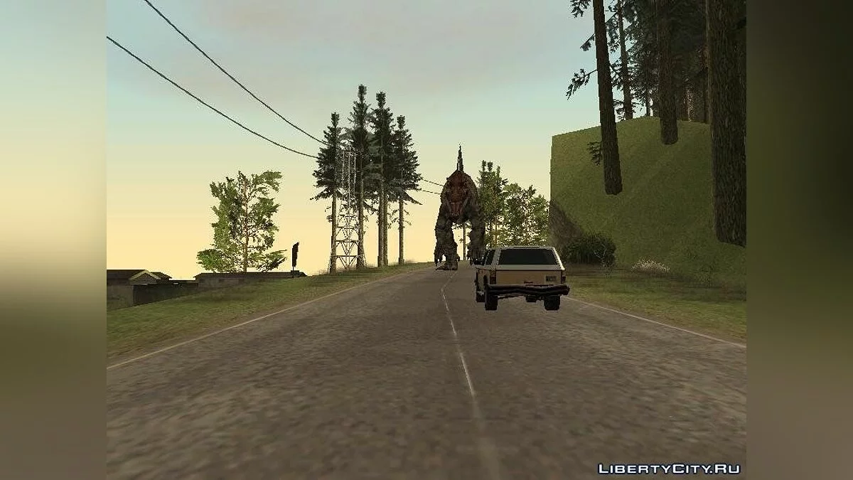 Dinosaurs Attack / GTA San Andreas
