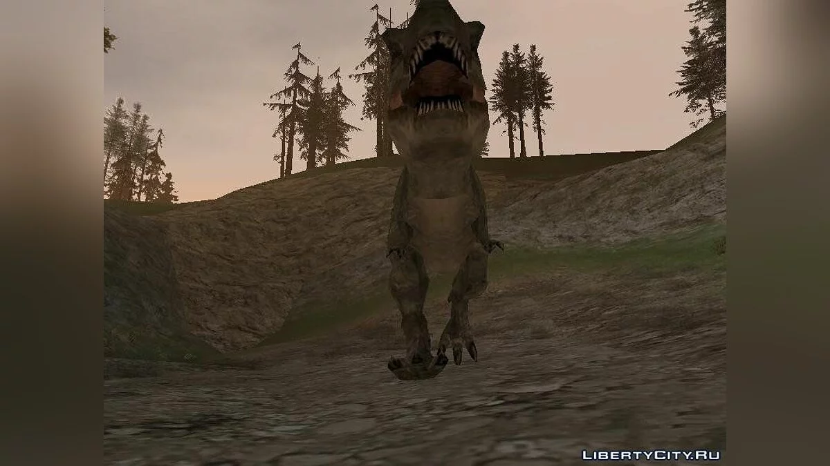 Dinosaurs Attack / GTA San Andreas