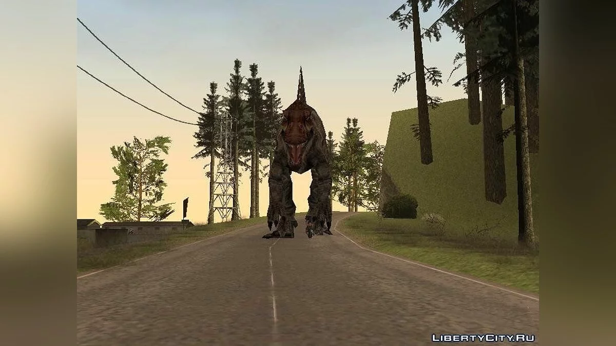 Dinosaurs Attack / GTA San Andreas