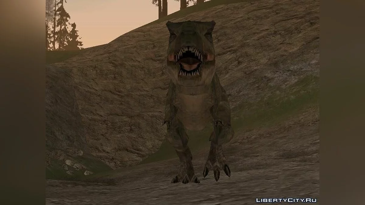 Dinosaurs Attack / GTA San Andreas
