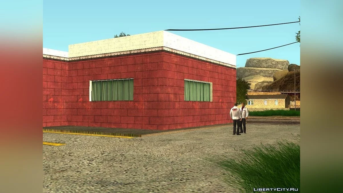 Оживление больницы в Форт Карсон / GTA San Andreas