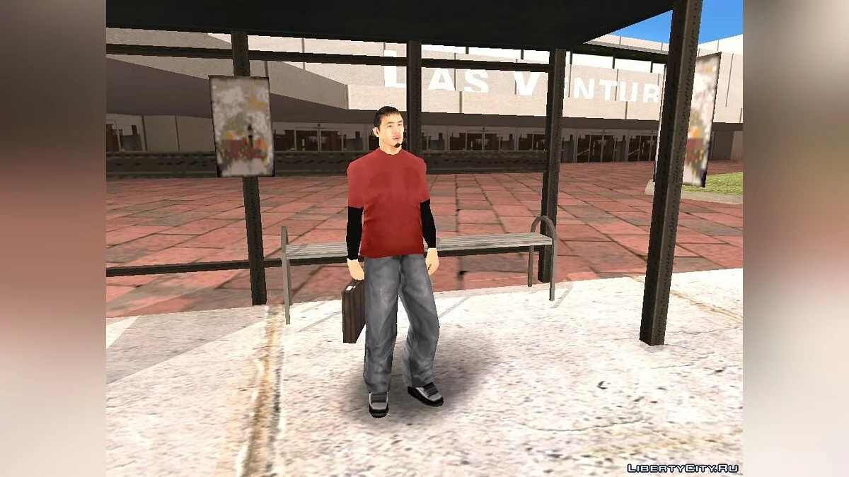 Оживлённый аэропорт в Лас Вентурасе / GTA San Andreas