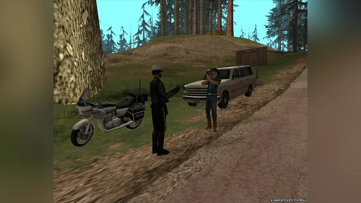 Оживлённый Диллимор / GTA San Andreas