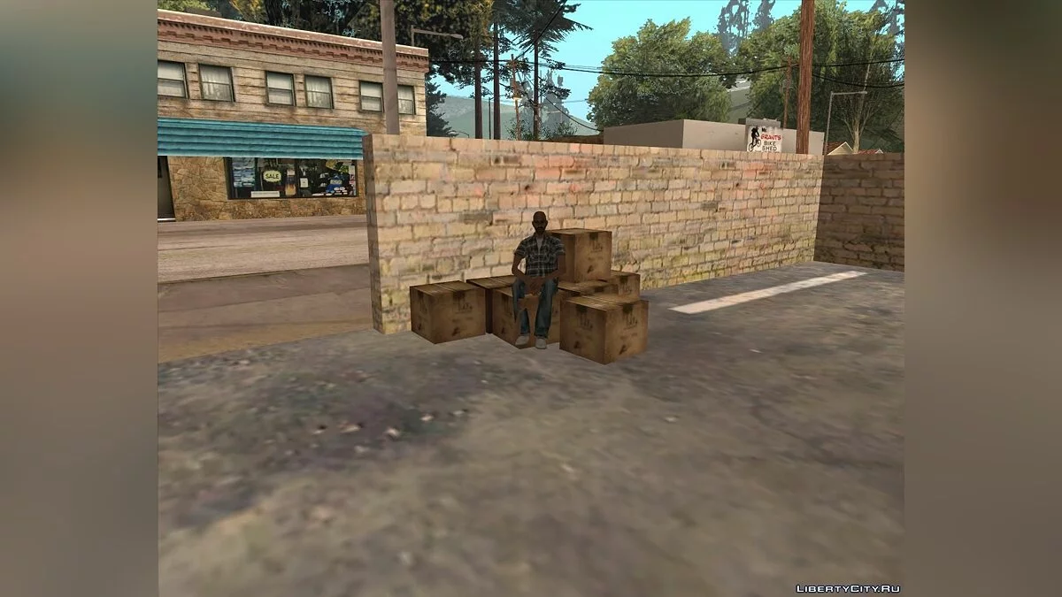 Оживлённый Диллимор / GTA San Andreas