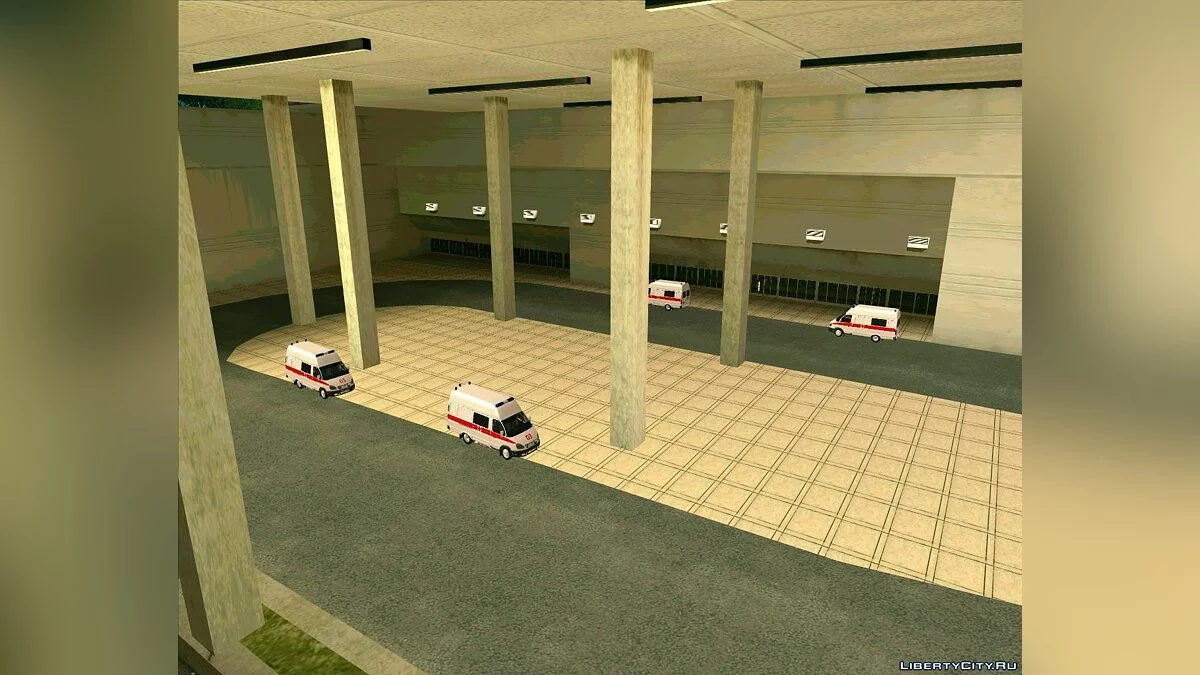 Припаркованный транспорт v2.0 / GTA San Andreas