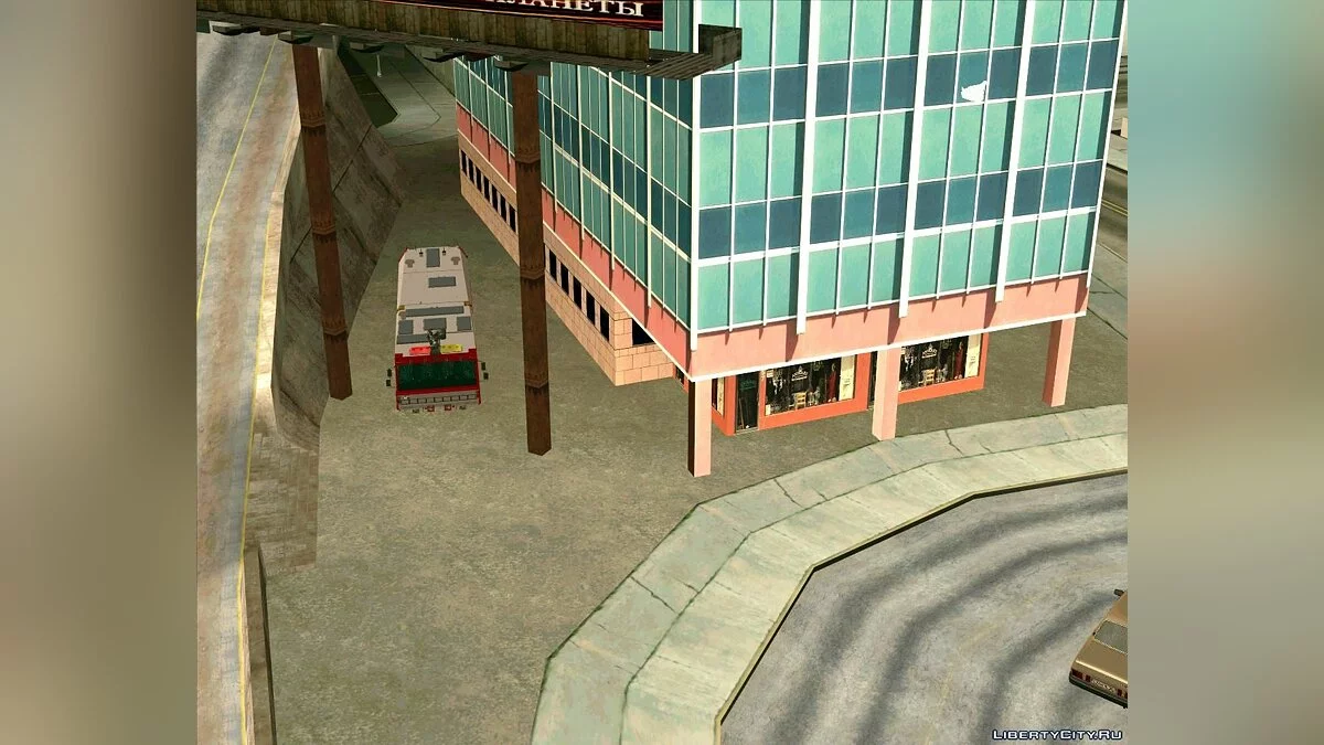 Припаркованный транспорт v2.0 / GTA San Andreas