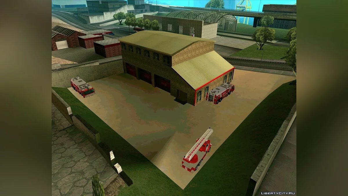 Припаркованный транспорт v2.0 / GTA San Andreas