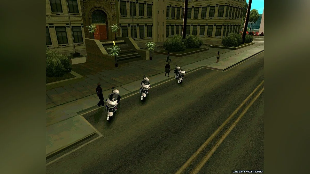 Припаркованный транспорт v3.0 - Final / GTA San Andreas