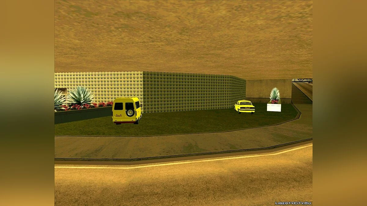 Припаркованный транспорт v3.0 - Final / GTA San Andreas