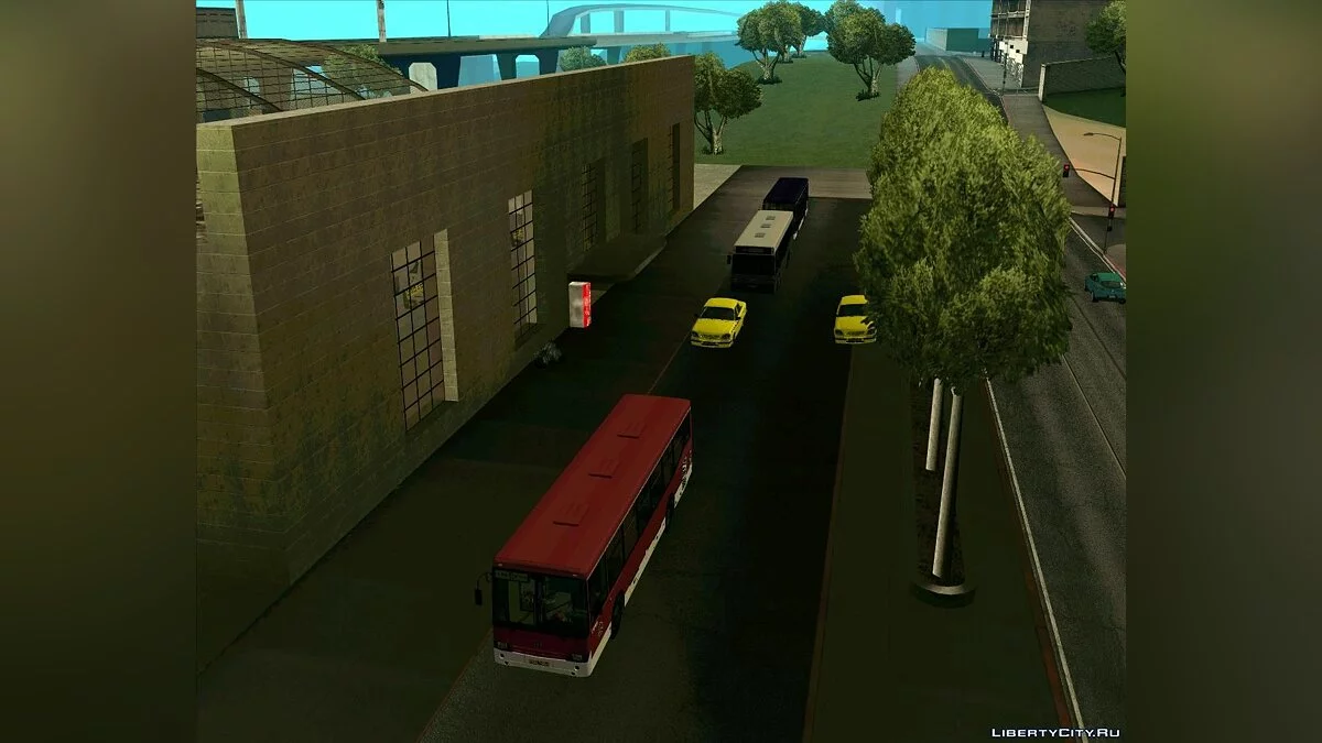Припаркованый транспорт v1.0 / GTA San Andreas