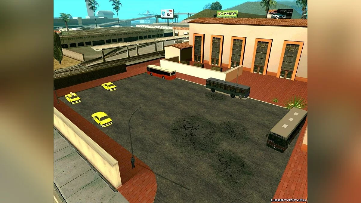 Припаркованый транспорт v1.0 / GTA San Andreas
