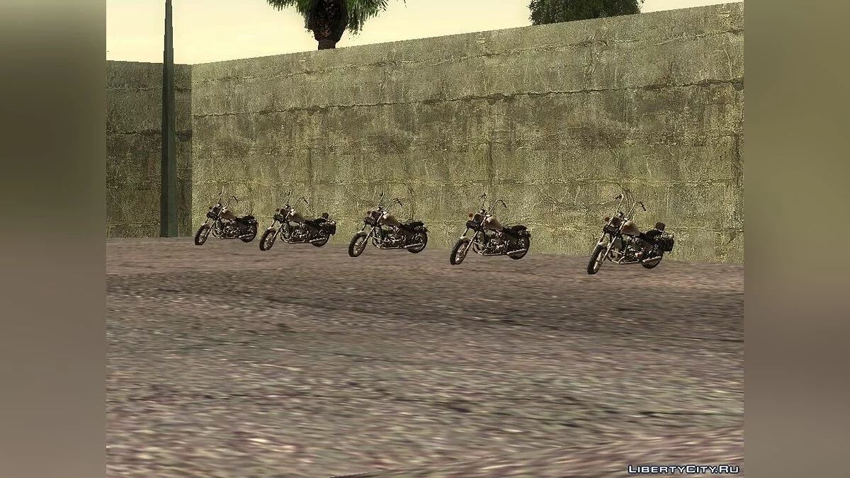 Реалистичная школа байкеров V1.0 / GTA San Andreas