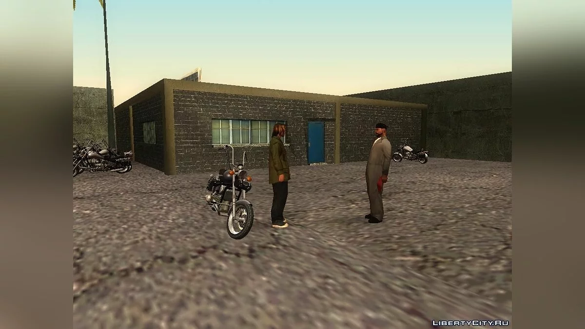 Реалистичная школа байкеров V1.0 / GTA San Andreas