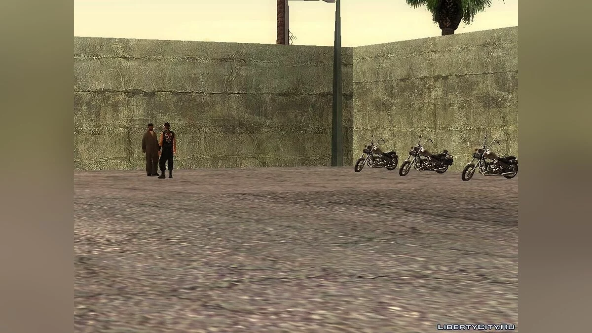 Реалистичная школа байкеров V1.0 / GTA San Andreas