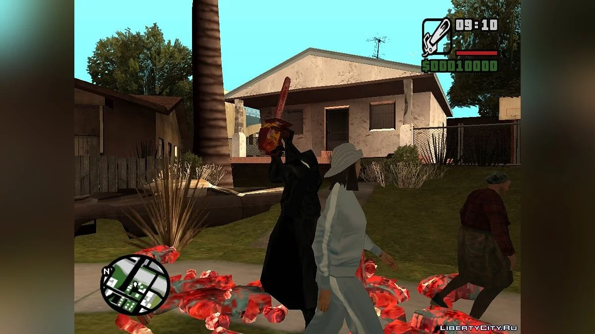 Резня бензопилой v.1.0 / GTA San Andreas