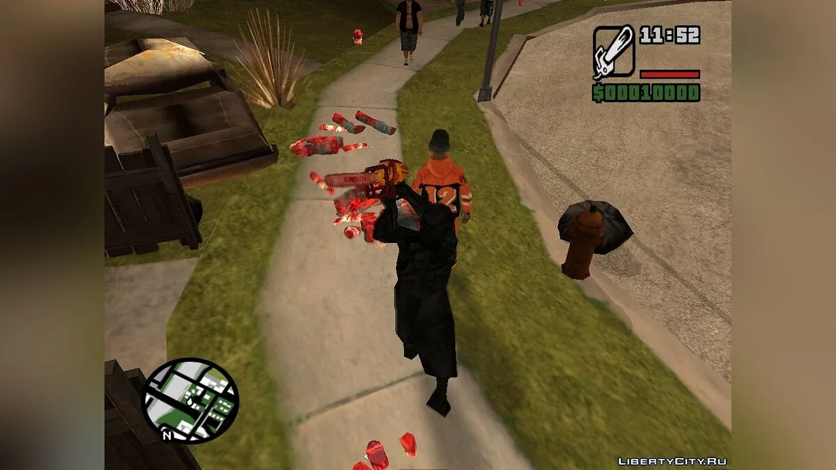 Резня бензопилой v.1.0 / GTA San Andreas