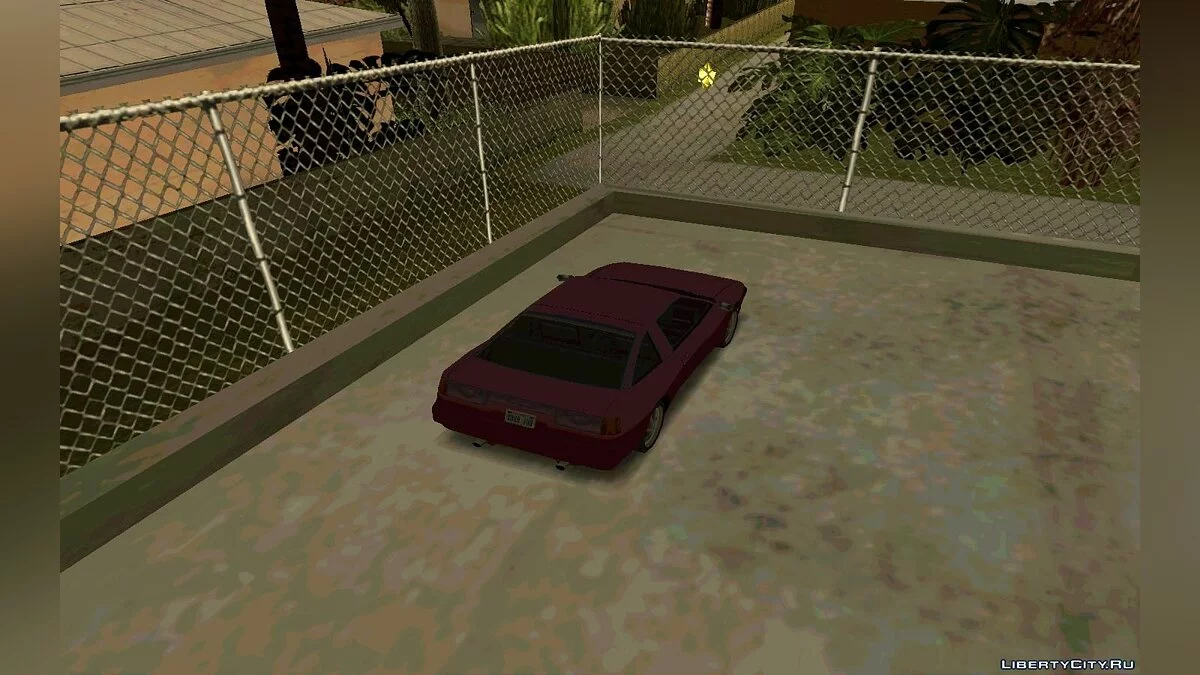Спортивные машины возле Грув Стрит / GTA San Andreas