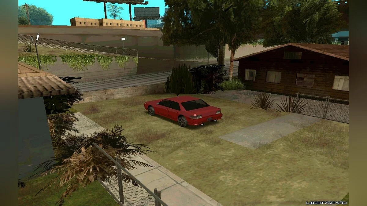 Спортивные машины возле Грув Стрит / GTA San Andreas