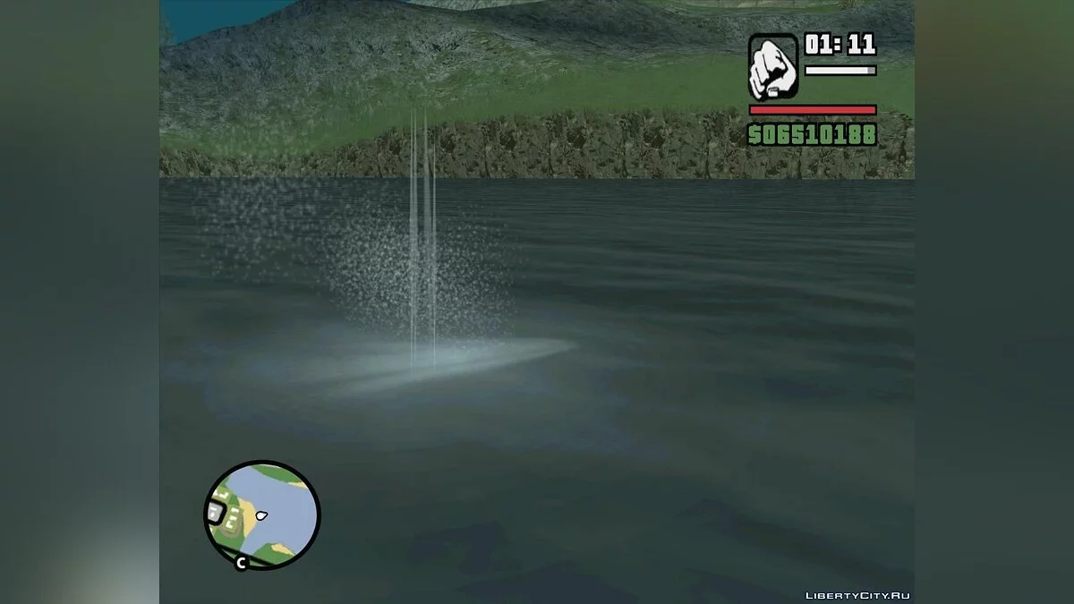 Возможность нырять на пляже в Паломино Крик / GTA San Andreas