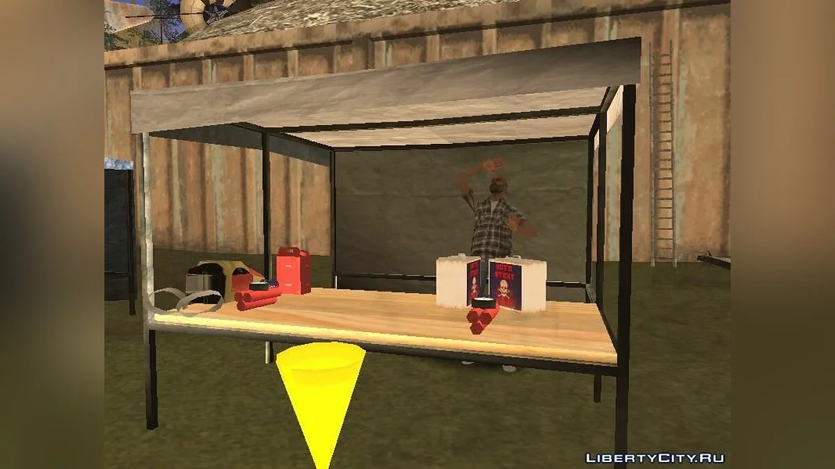 Возможность работать шахтёром / GTA San Andreas