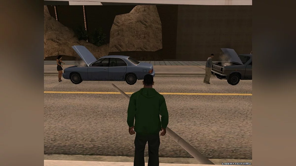 Починка авто как в Mafia 2, версия 1.3 / GTA San Andreas