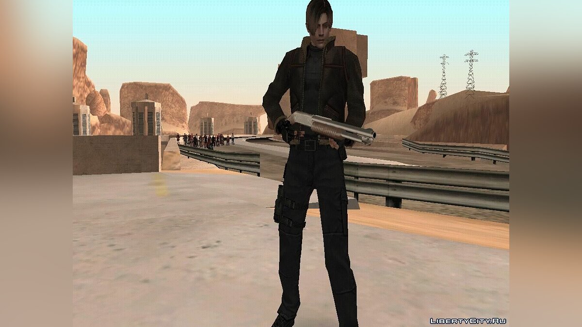 Скачать Resident Evil Dead Aim (Cleo) для GTA San Andreas