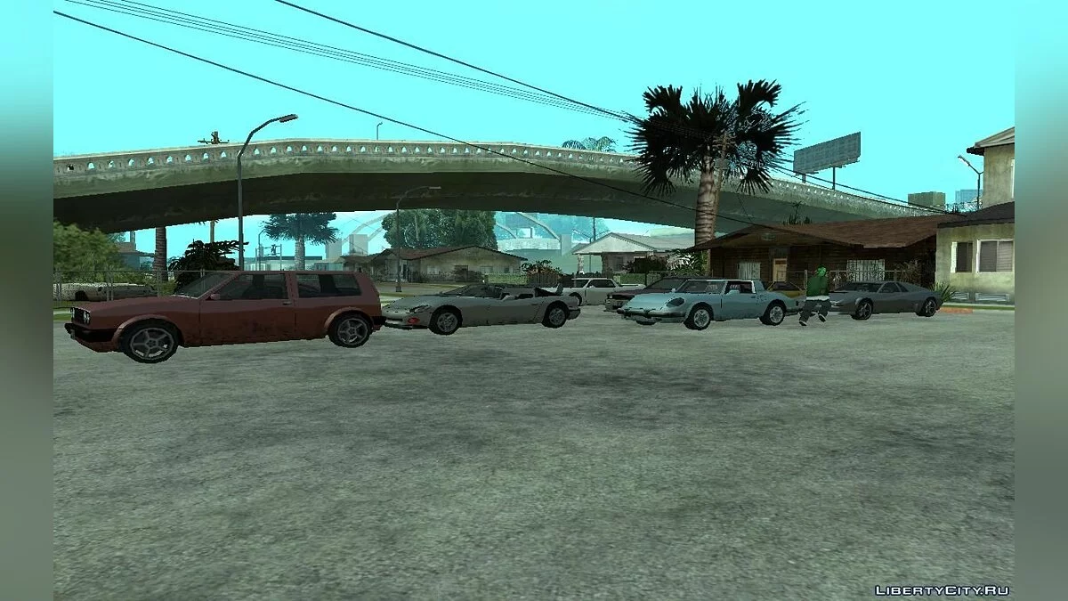 Спаун спортивных автомобилей по клавишам / GTA San Andreas