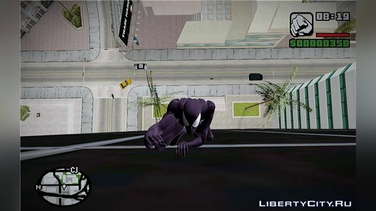 Ползание по стенам (Real Wall run) beta V3.0 / GTA San Andreas