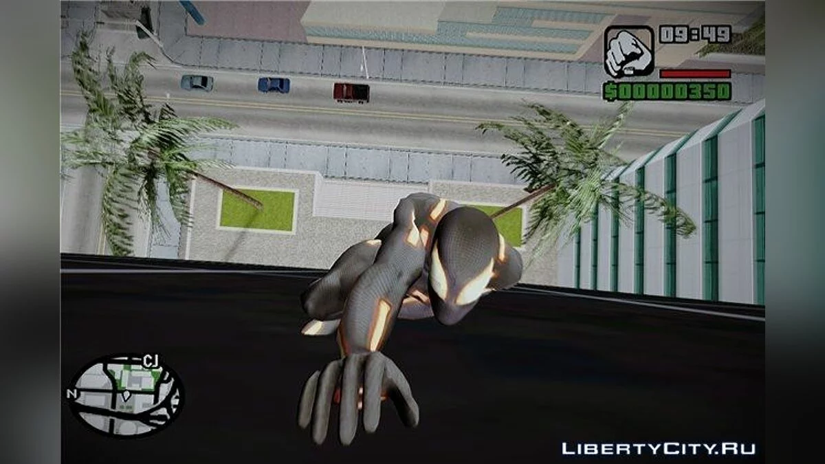 Ползание по стенам (Real Wall run) beta V3.0 / GTA San Andreas