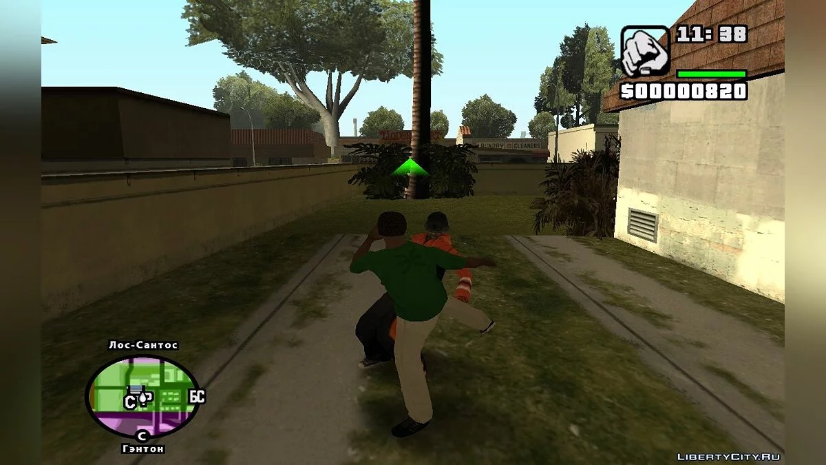 Реально разные стили борьбы / GTA San Andreas
