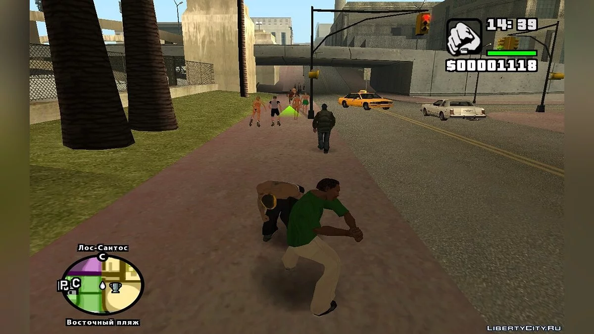 Реально разные стили борьбы / GTA San Andreas