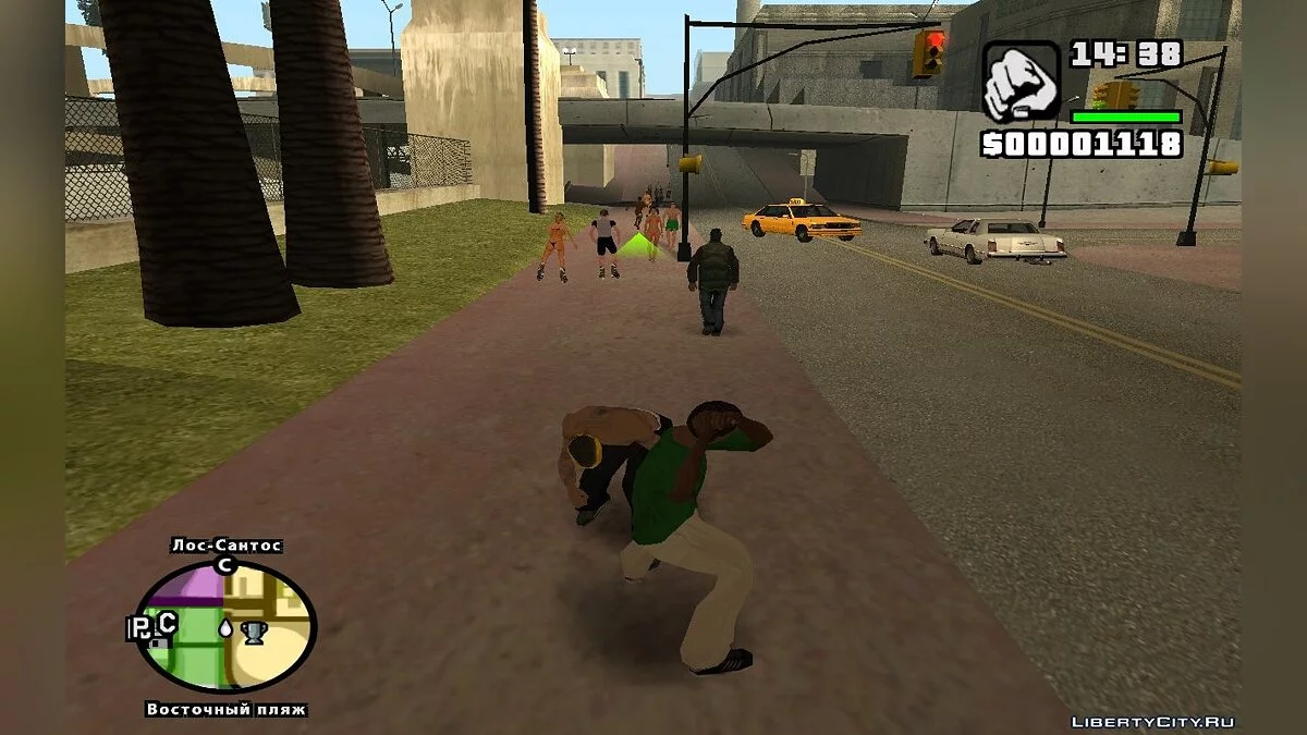 Реально разные стили борьбы / GTA San Andreas