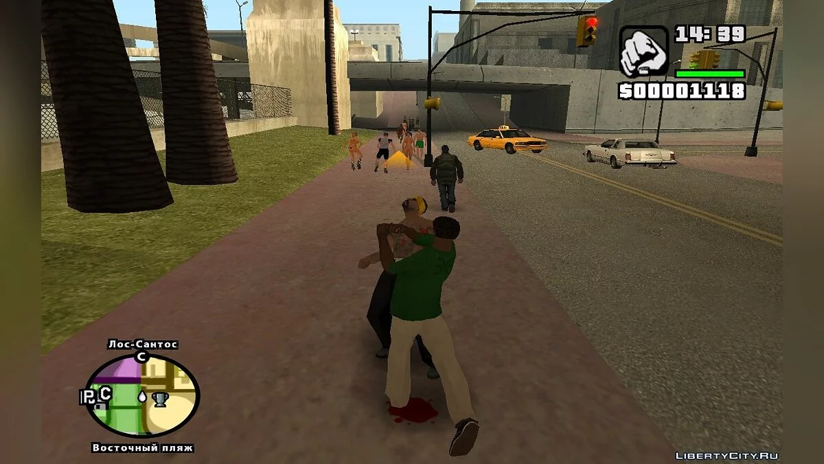 Реально разные стили борьбы / GTA San Andreas