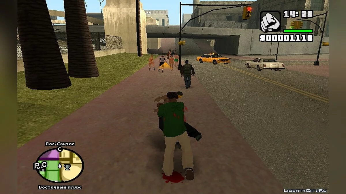 Реально разные стили борьбы / GTA San Andreas