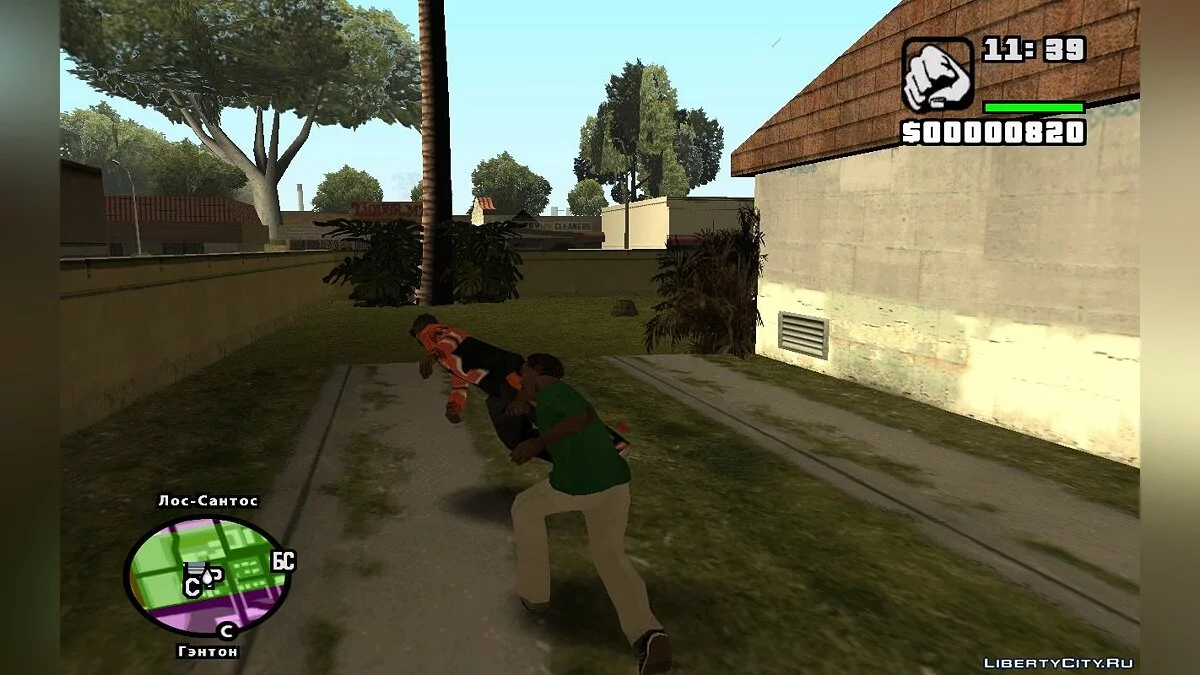 Реально разные стили борьбы / GTA San Andreas