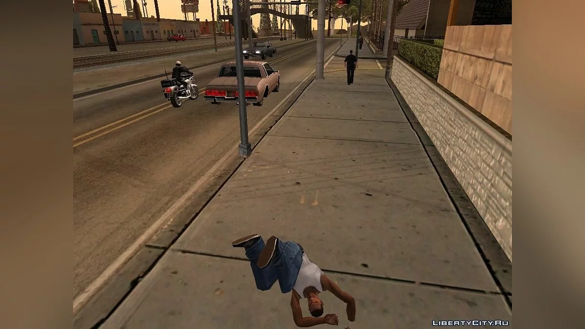 Somersault mod v1.0 / GTA San Andreas