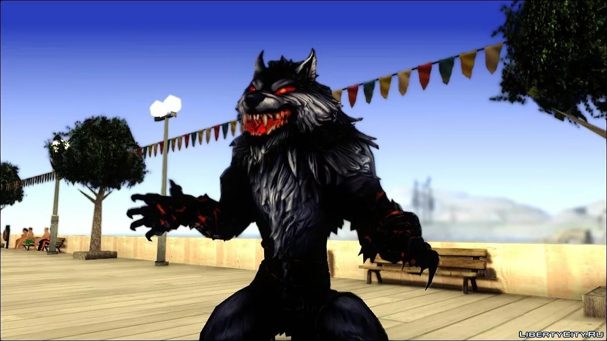 Werewolf Transformation V1.0 / GTA San Andreas
