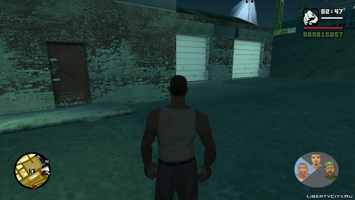 Новые текстуры для Three Protagonists / GTA San Andreas