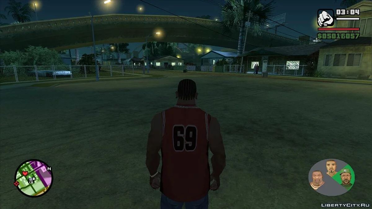 Новые текстуры для Three Protagonists / GTA San Andreas