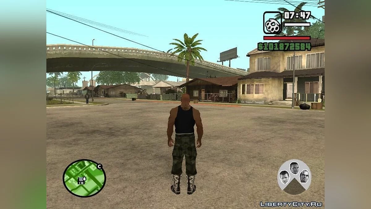 Переключение персонажей как в GTA V / GTA San Andreas