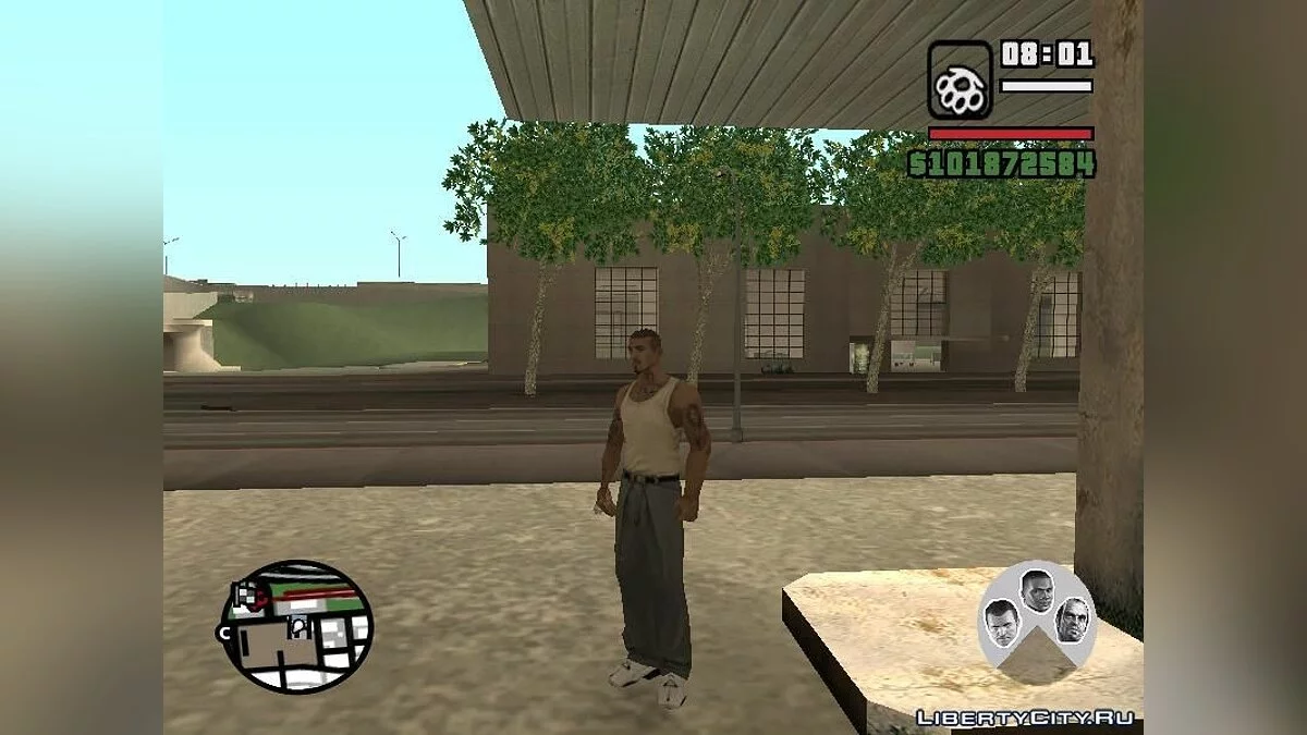 Переключение персонажей как в GTA V / GTA San Andreas