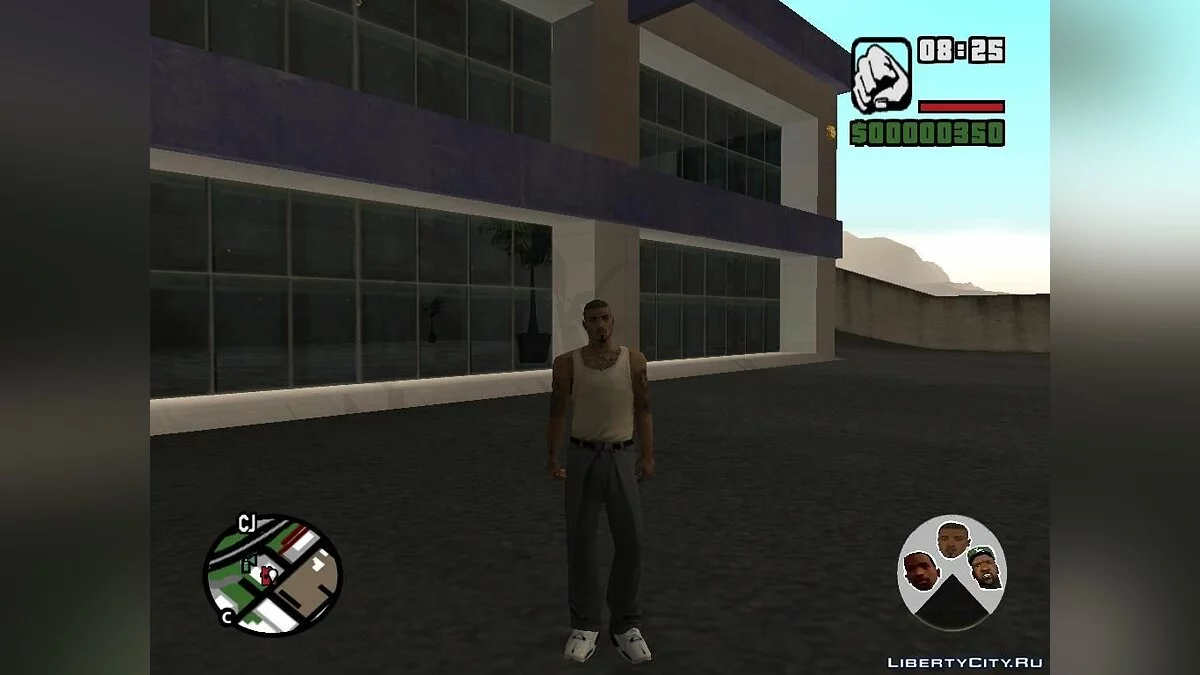 Переключение персонажей как в GTA V версия 2.0 / GTA San Andreas