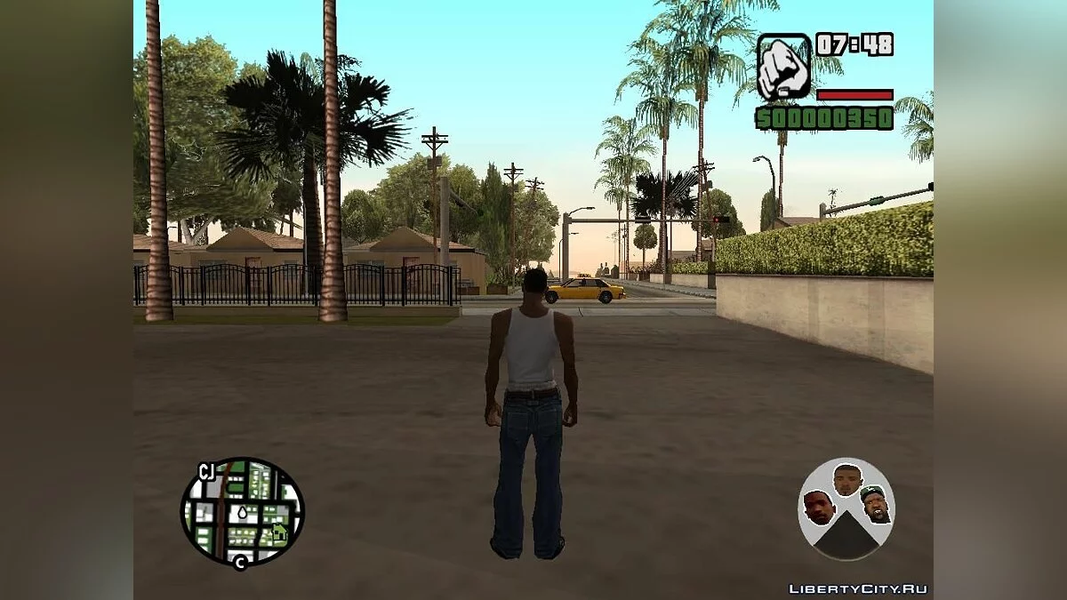 Переключение персонажей как в GTA V версия 2.0 / GTA San Andreas