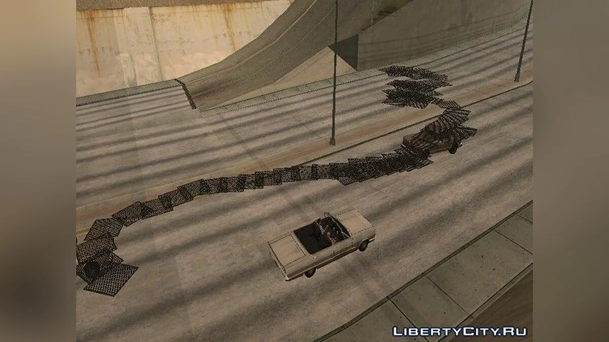 Воздушная лестница / GTA San Andreas