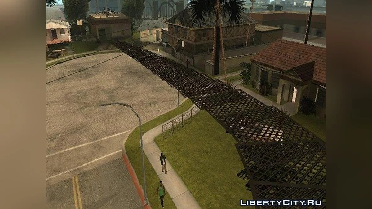 Воздушная лестница / GTA San Andreas