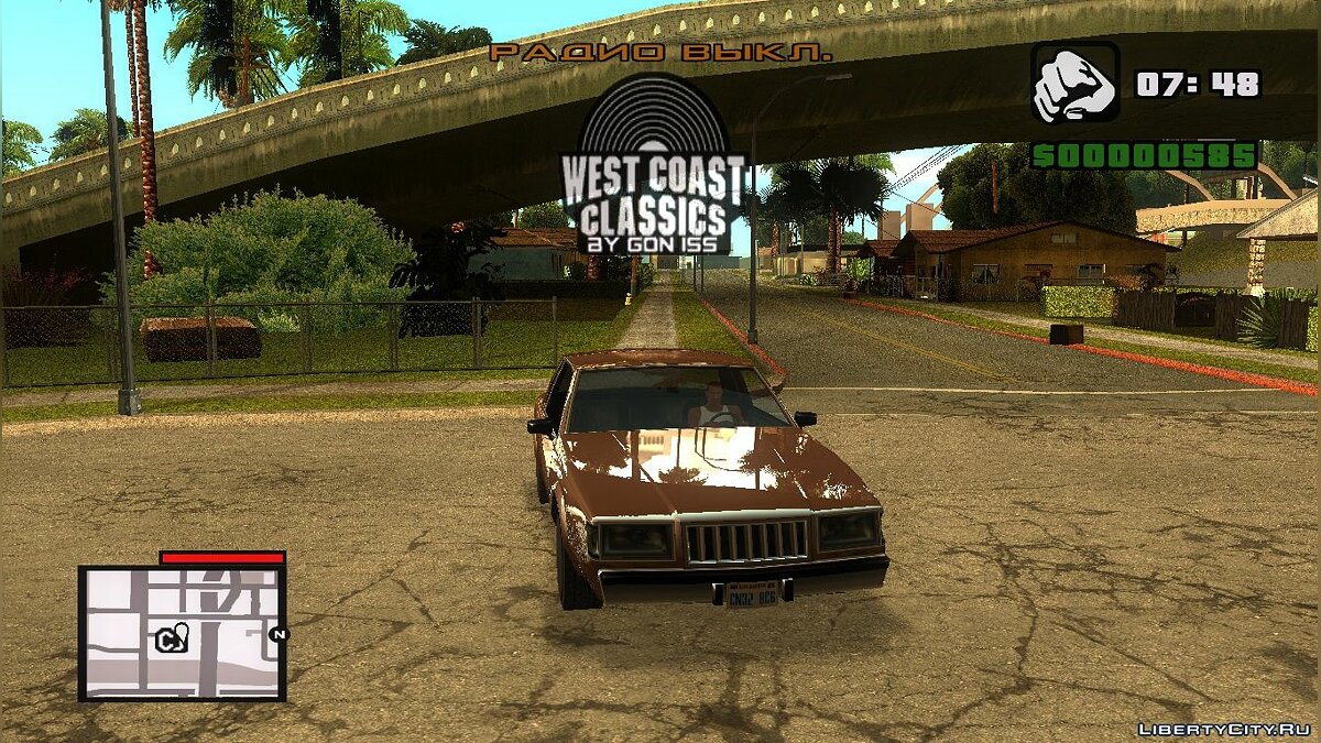 Скачать GTA 5 Radio Westcoast Classics For San Andreas Script для GTA San  Andreas