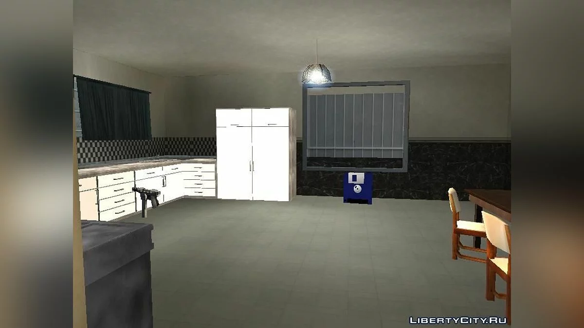 Новый интерьер и проститутка в доме CJ / GTA San Andreas